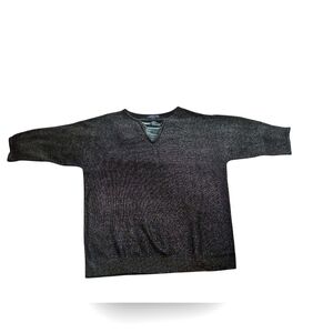 NWT By Artisan Beaded Tinsel Dolman Top